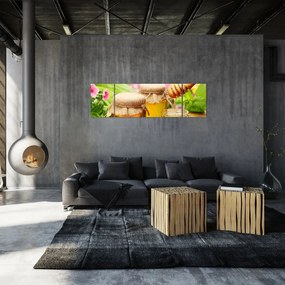 Obraz miodu (170x50 cm)