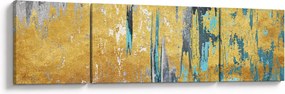 Obraz - Złoty wzór (170x50 cm)