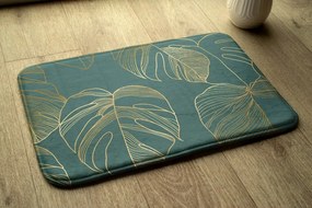 Dywanik antypoślizgowy do łazienki Dywanik antypoślizgowy do łazienki Liście monstery