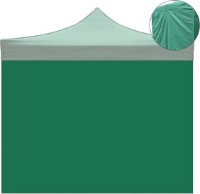 3x2m wodoodporna zielona osłona boczna do składanej altany 3x3m