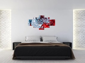 Abstrakcyjny obraz (125x70 cm)