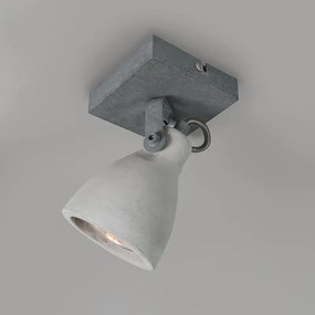 Industrialny reflektor szary beton 1-światło - CretoPrzemysłowy Oswietlenie wewnetrzne