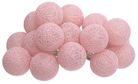 Girlanda LED cotton balls, 16 lampek, 240 cm