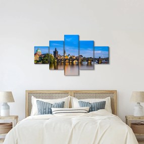 Obraz Mostu Karola (125x70 cm)