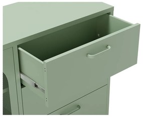 Miętowa komoda 140x90 cm Diora – Marckeric