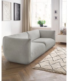 Beżowa sztruksowa sofa 260 cm Lecomte – Bobochic Paris