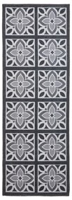 Ciemnoszary chodnik odpowiedni do prania 61x170 cm Victoria Grey – Think Rugs