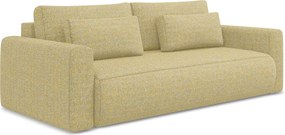 Sofa 3-osobowa z funkcją spania Kapua 155x200 cm, tkanina struktura