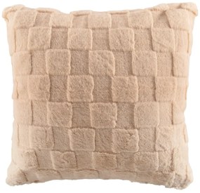 Poduszka dekoracyjna z mikropluszu 45x45 cm Rava – Tiseco Home Studio