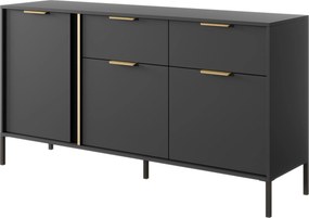 Komoda LORENZO 153 cm do Salonu Sypialni Antracyt