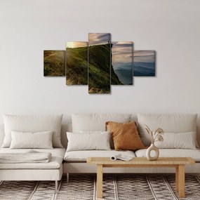 Obraz kobiet na klifie (125x70 cm)