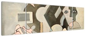 Obraz - Kubizm (170x50 cm)