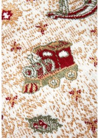 Zielony dywan z mieszanki bawełny ze świątecznym motywem 50x80 cm Toy's Delight Green Christmas – Villeroy&amp;Boch