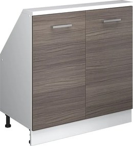 Szafka kuchenna na dach skośny szlachetna szarość 80x46x81.6 r-line