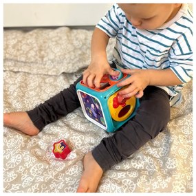 Woopie baby interaktywna kostka sensoryczna edukacyjna montessori sorter 6w1