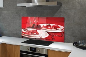 Panel nad Blat Kuchenny Róża, Serca i Kieliszki