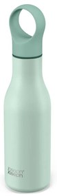 Miętowa podróżna butelka ze stali nierdzewnej 500 ml Loop – Joseph Joseph