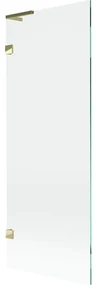 Mexen Lunar L parawan nawannowy 1-skrzydłowy 70 x 150 cm, transparent, złoty - 897L-070-000-50-00