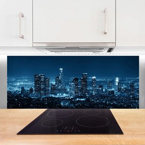 Szkło do Kuchni na Ścianę Rytm Miejskich Ulic