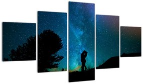 Obraz - Spotkanie pod gwiazdami (125x70 cm)