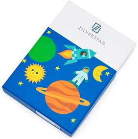 Sztućce dla dzieci ze stali nierdzewnej w kolorze srebra 4 szt. Space – Zilverstad