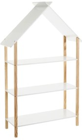 Biały regał dziecięcy 79x131 cm – Casa Selección