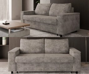 Sofa z funkcją spania Carmen, z materacem i stelażem włoskim