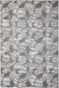 Dywan New Bunny Szary z kremem 080x140 Prostokąt