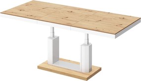 Rozkładany ławostół Quadro Lux dąb