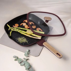 BerlingerHaus Zestaw patelni z powłoką tytanowąLeonardo Nordic, 3+1 szt.