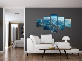 Obraz - Widok z kosmosu (125x70 cm)