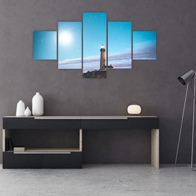 Obraz latarni morskiej (125x70 cm)