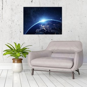Obraz planety Ziemia (70x50 cm)