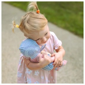 Woopie royal lalka bobas 36 cm w ubranku z misiem akcesoria do karmienia