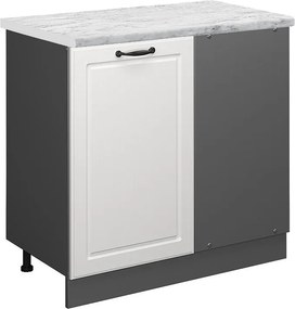 Szafka narożna biały domek wiejski 86x60x81.6 r-line