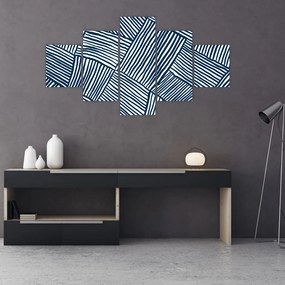 Obraz - linia 3D (125x70 cm)