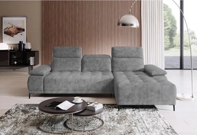 Narożnik FOCUS S z elektryczną regulacją siedziska w tkaninie Promocyjnej SALVADOR 14 WERSAL