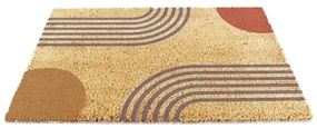 Wycieraczka z włókna kokosowego 60x90 cm Colour Abstract – Artsy Doormats
