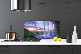 Panel Kuchenny Kaskada Wodna W Górach