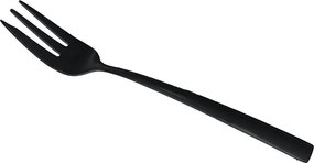 Czarne widelczyki deserowe ze stali nierdzewnej zestaw 2 szt. Black – Orion
