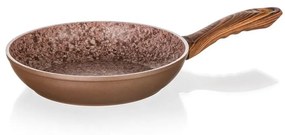 Banquet Patelnia z powierzchnią nieprzywierającą SMART STONE Brick, 20 cm, 20 cm