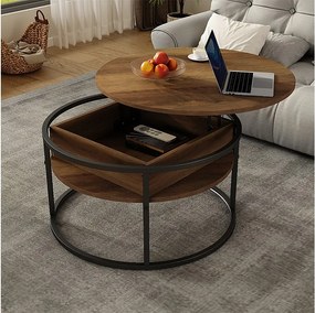 Stolik kawowy drewno 77x77x52 marlo