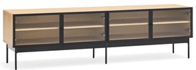 Komoda pod TV w dekorze dębu Teulat Blur