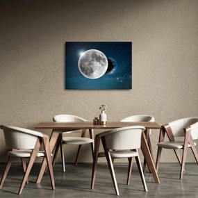 Obraz - Ziemia w zaćmieniu Księżyca (70x50 cm)