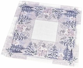 Świąteczne nakrycie stołu Zimowa nostalgia, 35 x 45 cm, zestaw 4 szt.