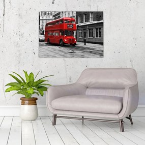 Obraz - Londyn z autobusem (70x50 cm)