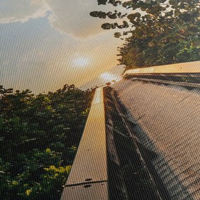 Obraz - droga do słońca (125x70 cm)