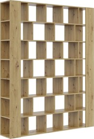 Nowoczesny duży regał biblioteczka dąb artisan Z3-H77
