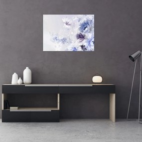 Obraz - Kwiaty, teksturowane malarstwo (70x50 cm)