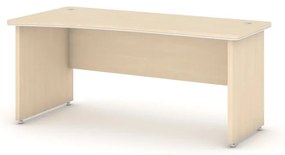 Narożne biurko ARRISTO LUX, 180x90 cm, lewe, brzoza